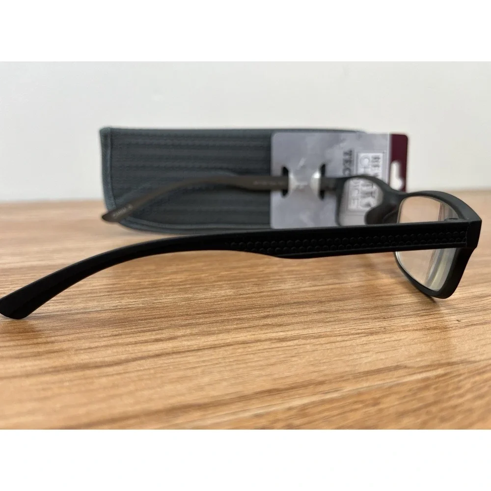 Reader's‎ Choice Tech Reading Glasses Tyler +3.25 with Case Foster Grant NEW